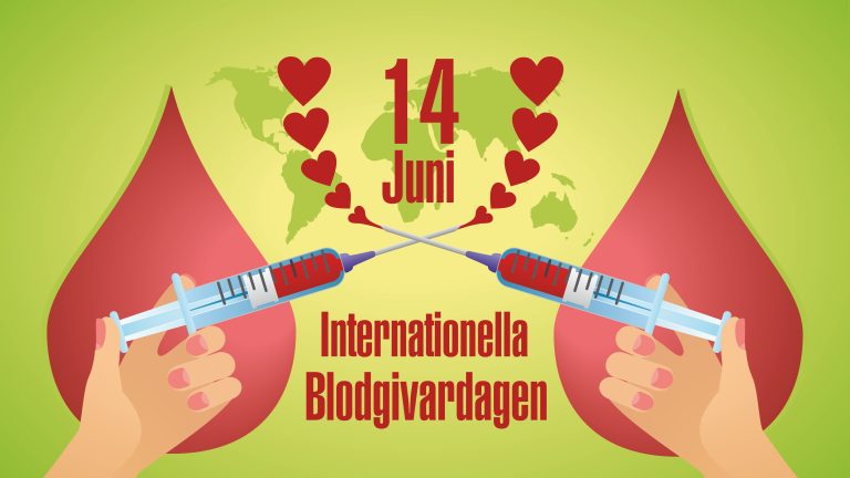 I dag är det internationella blodgivardagen